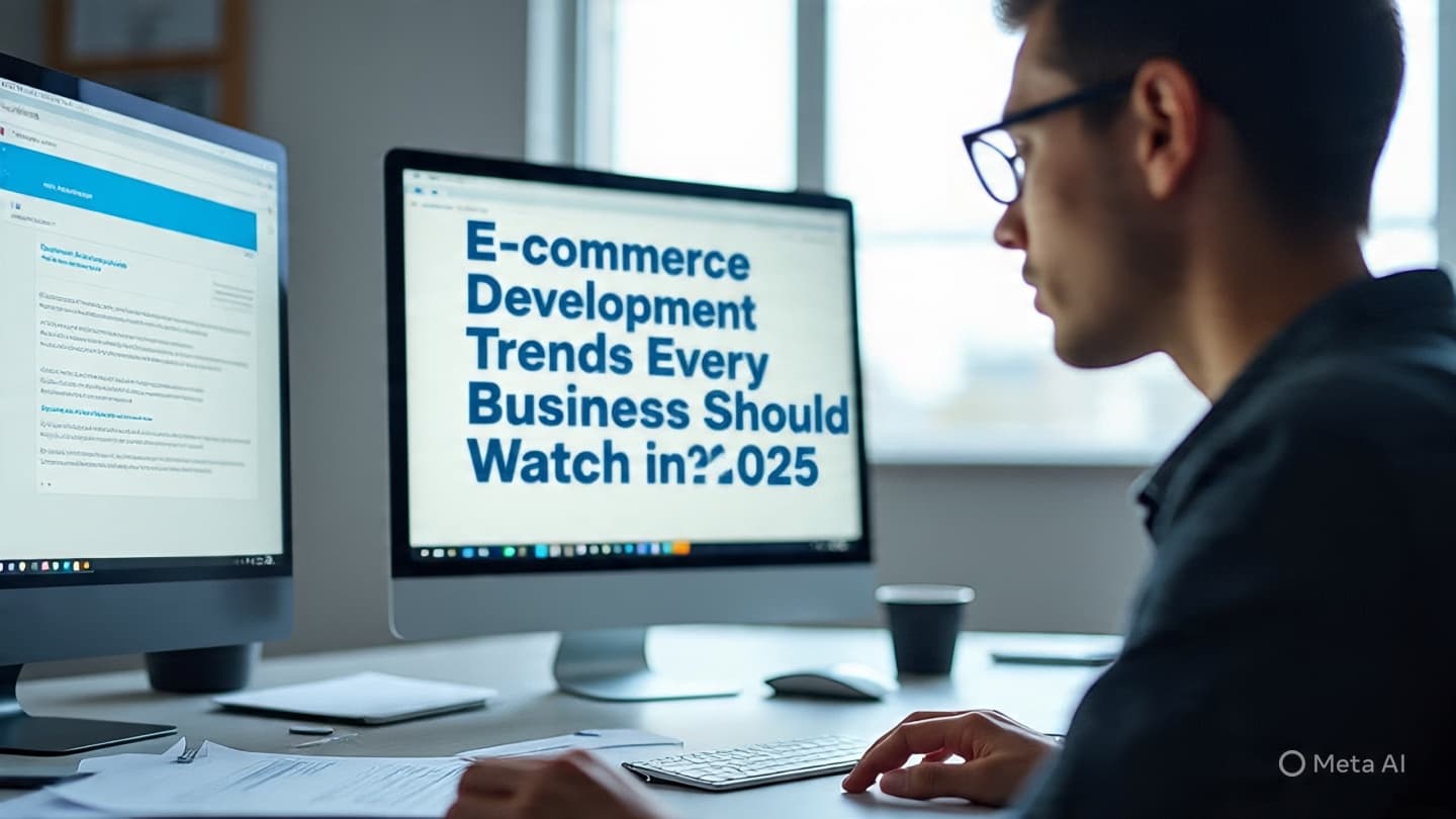E-commerce Development Trends Every Business Should Watch in 2025